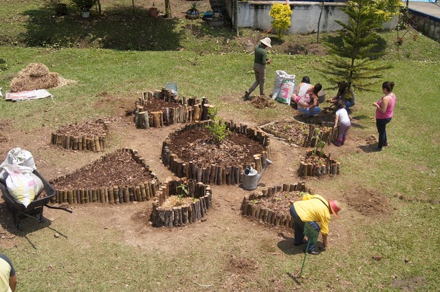 3er taller-tequio “Sembrando el huerto escolar"