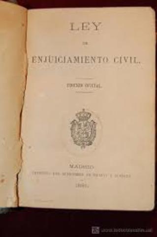 Ley de Enjuiciamiento Civil
