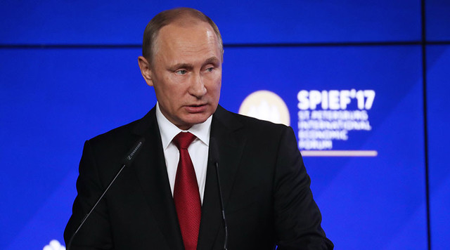 Current Event: Putin calls on American business to help restore dialogue between US and Russia