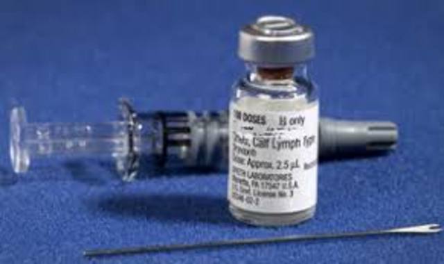 First vaccine for tuberculosis