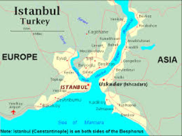 Constantinople made capital