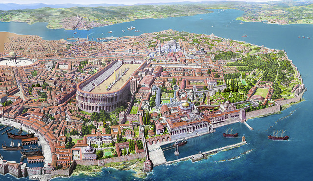 Constantinople made capital
