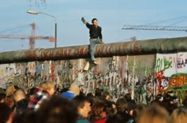 Berlin Wall Falls