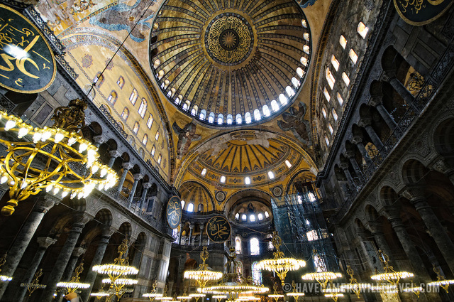 Hagia Sofia is built