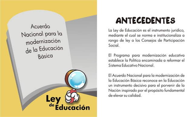 Programa de modernización de la educación