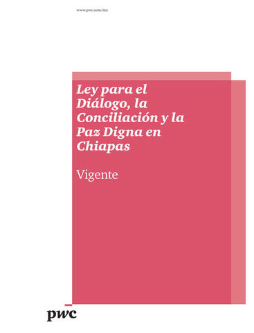 Ley para el Diálogo...