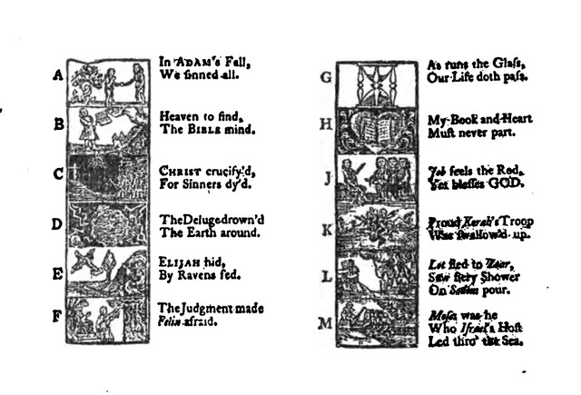 1690 First Publication of the New England Primer