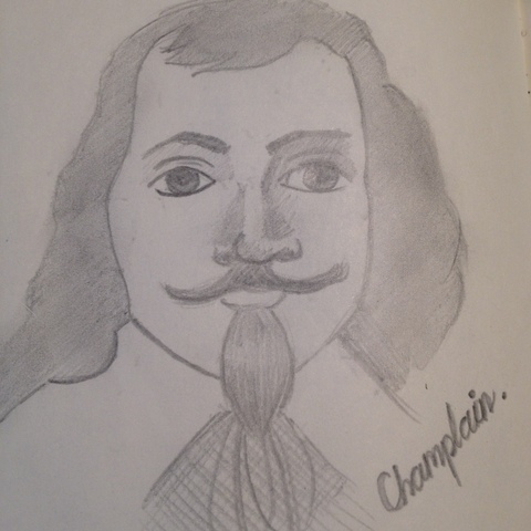 Champlain established Quebec City.