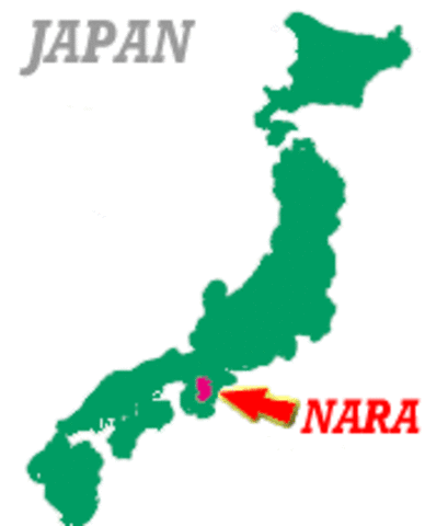 The Japanese build a new capitol city at Nara