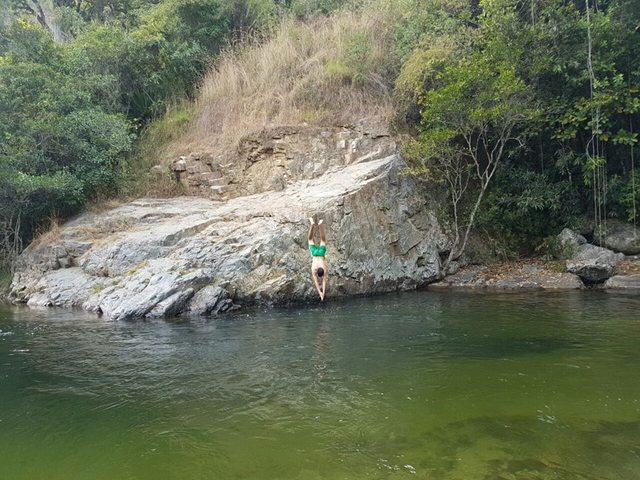 I SWAM IN GUATAPURI RIVER