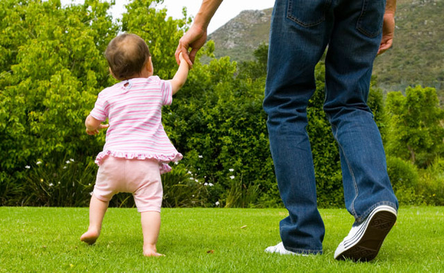 A dar os primeiros passos.