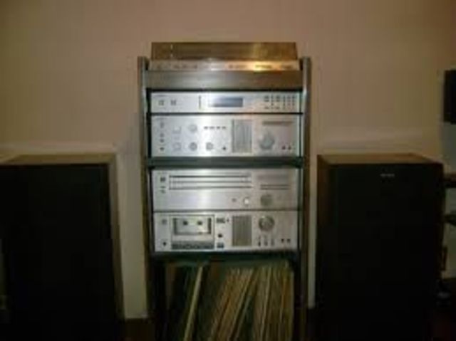 Mi octavo acercamiento ( equipo de sonido)