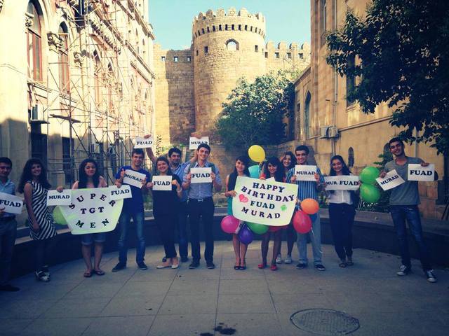 Celebrating Fuad`s 20th birthday