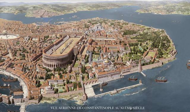 Constantinople made capital