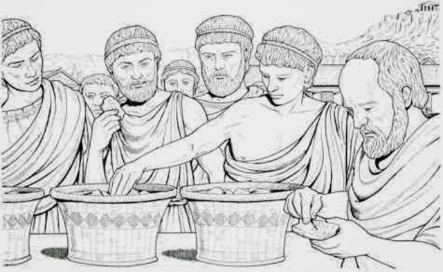 Democracy Begins in Athens(Greek)