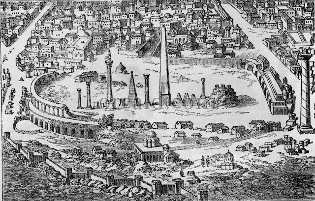 Constantinople made capital(Byzantine/Rome)