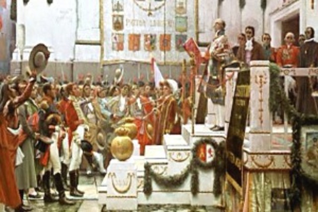 LA CORTES DE CADIZ Y LA CONSTITUCION DE 1812