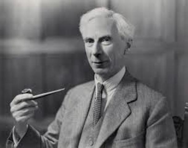 1910 - 1913 Bertrand Russell y Norbet Whitehead