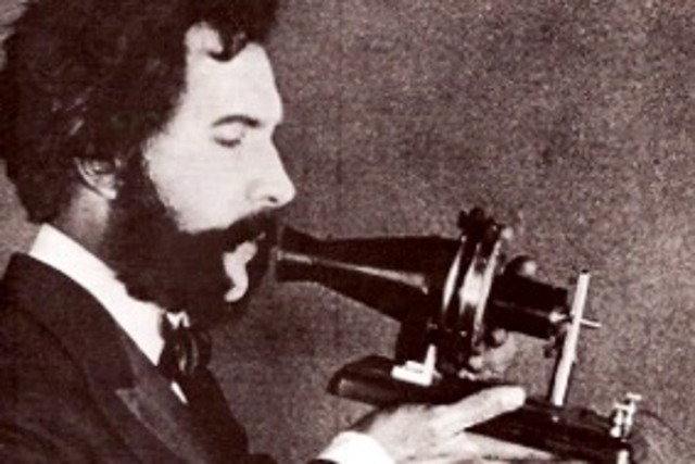 Telégrafo armónico por Graham Bell