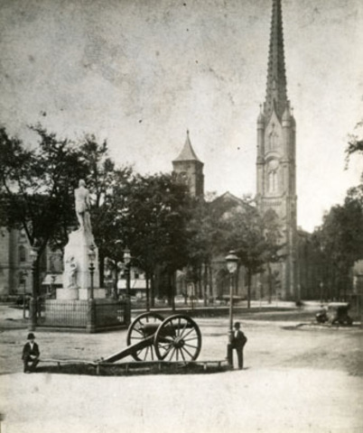 Public Square in 1876