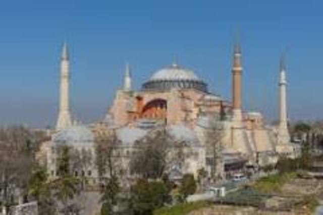 Hagia Sophia Is Built