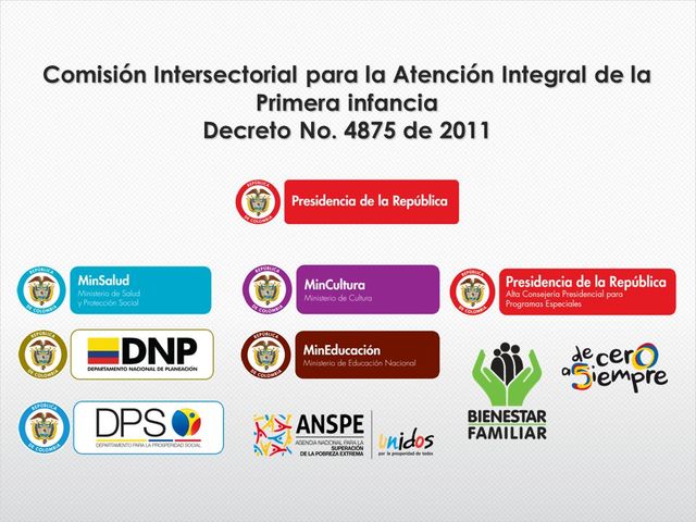 Comisión Intersectorial para la Atención Integral de la Primera Infancia