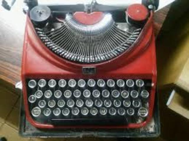 Máquina de escribir