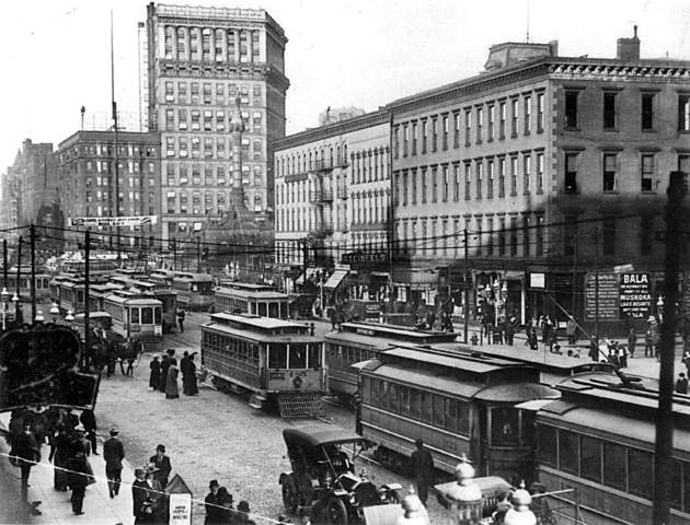 Public Square in 1905