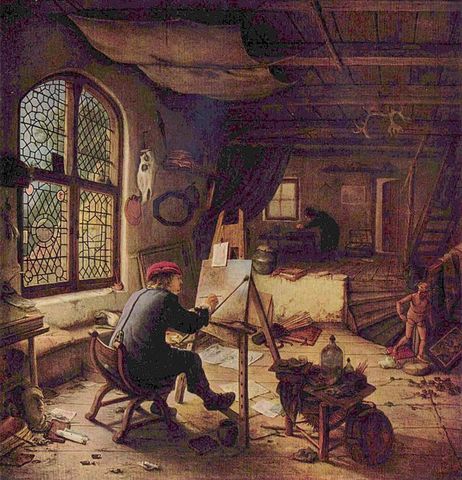 Painter's workshop