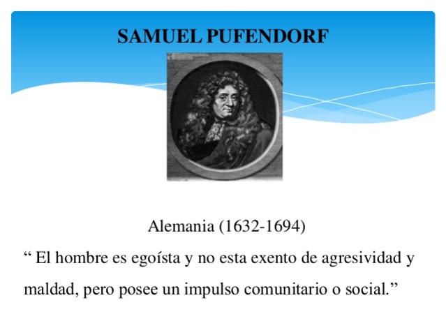 iusnaturalismo de putendorf.