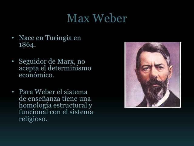 nace max weber