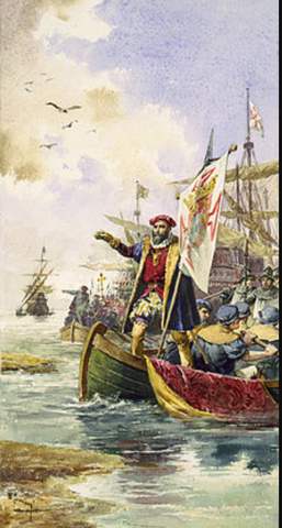 Chegada de Vasco da Gama à índia
