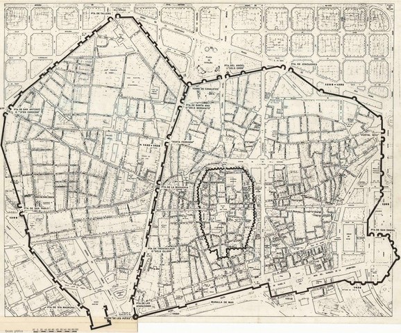 Es construeix la tercera muralla de Barcelona.