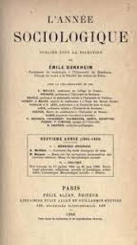 L'Année Sociologique