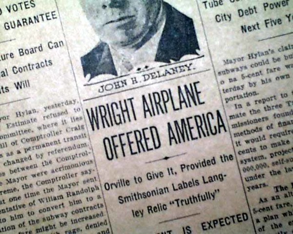 Smithsonian claims they could have made the first plane
