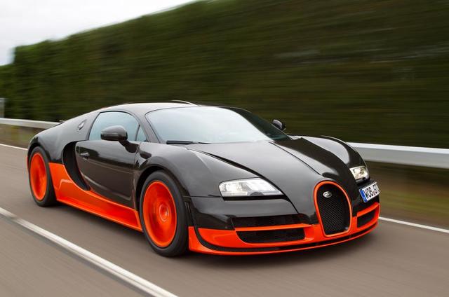 The Bugatti Veyron 16.4 becomes the fastest commercial production car