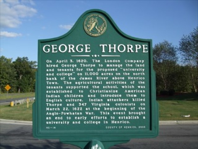 Charter of Colledge of Henricus (Virginia)