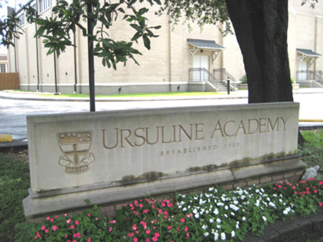 Founding of Ursuline Academy in New Orleans (Including because of the Lousiana Purchase in 1803).
