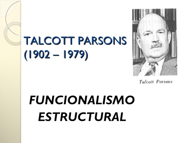 Inicia el Funcionalismo