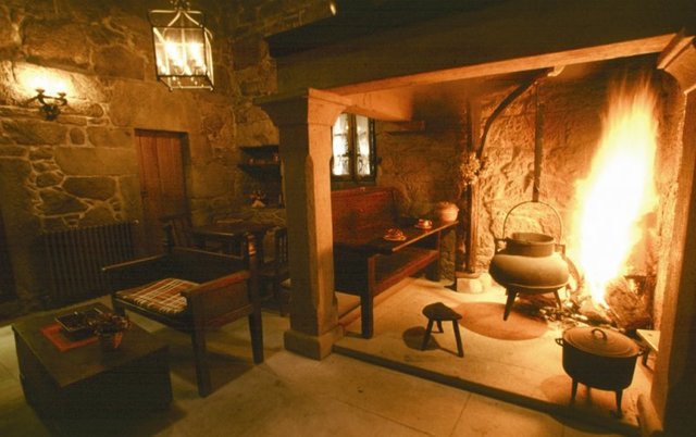 Constrúense casas con galerías