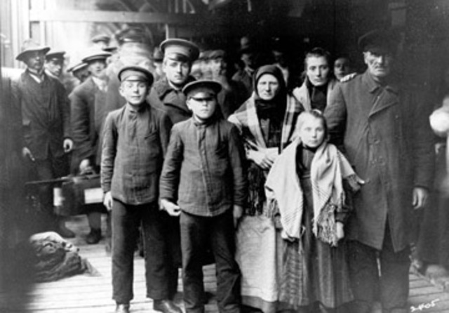 First wave of Immigrants