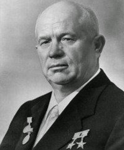 Nikita Jrushchov líder de la URSS