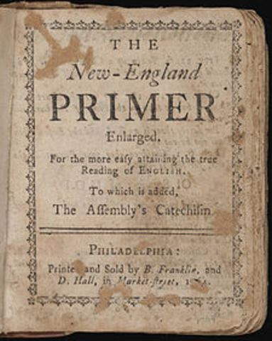 The New England Primer is published