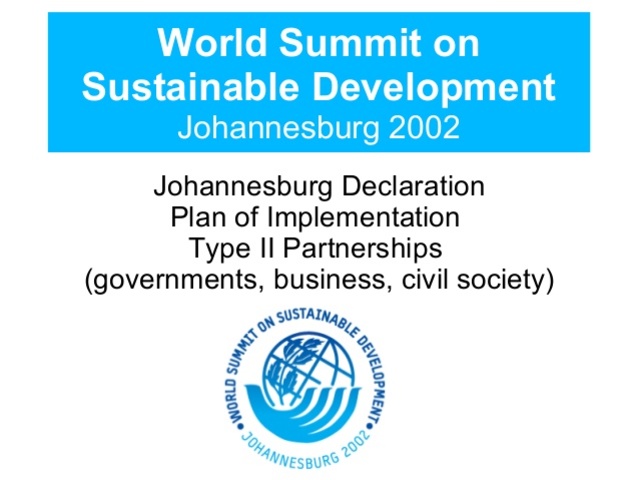 Johannesburg declaration