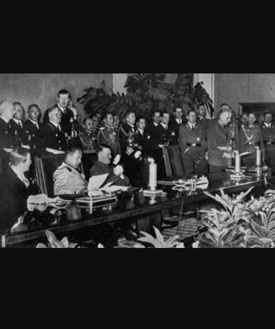 Germany, Italy, Japan form pact known as Axis