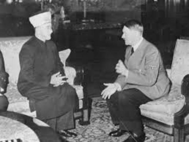 Hitler pledges to undo of the treaty of Versailles