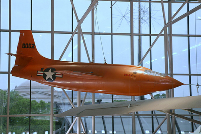 First Flight to Travel Faster then Sound