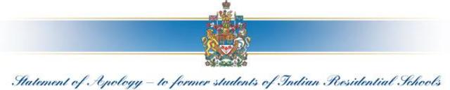 Formal Apology for Residential Schools