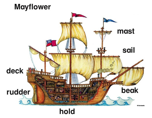 Mayflower sets sail