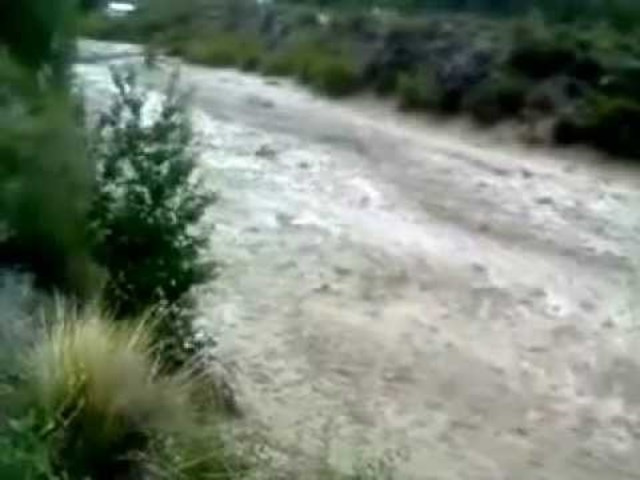 Las precipitaciones más altas de los últimos tiempos (148,7mm) afectan Copiapó y la Región Atacama.